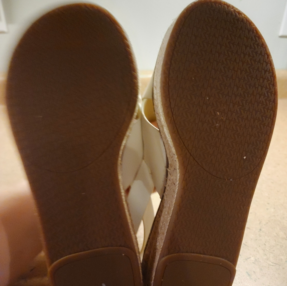 Michael Kors Meryl Criss Cross Espadrille Platform Women SZ 8M - Picture 14 of 14